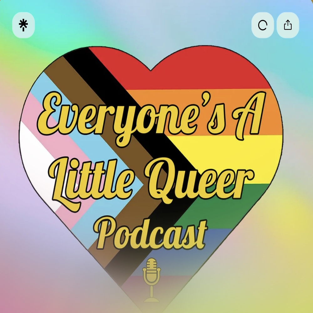Everyone’s a Little Queer podcast logo